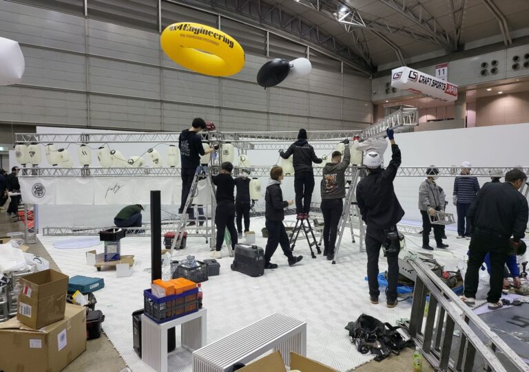 東京オートサロン TAS 施工