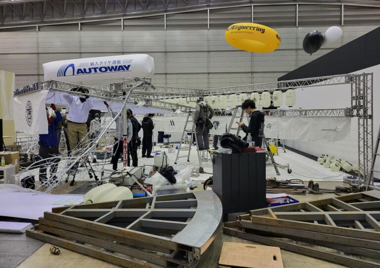 東京オートサロン TAS 施工